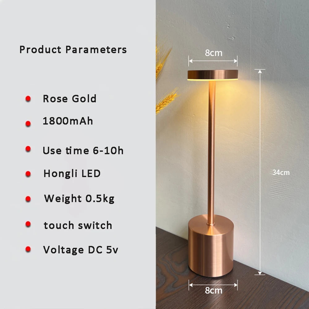 Lampe de table sans fil Lumière
