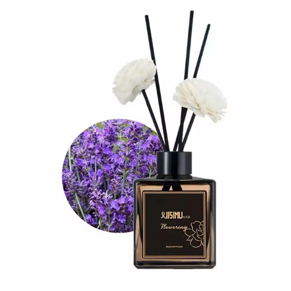Belle Signature Reed Diffuser 50ml featuring calming Lavender fragrance for luxury home interiors